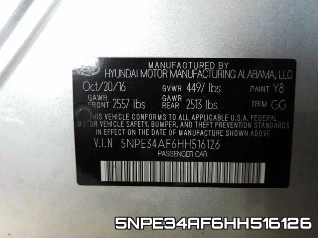 5NPE34AF6HH516126 фото 2