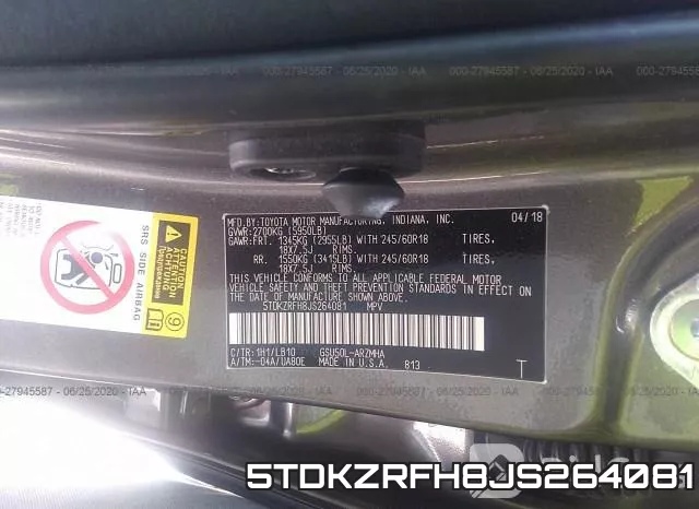 5TDKZRFH8JS264081 фото 10