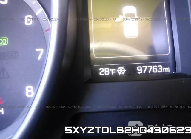 5XYZTDLB2HG430623 фото 8