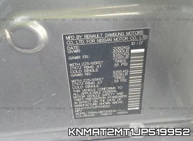 KNMAT2MT1JP519952 фото 10