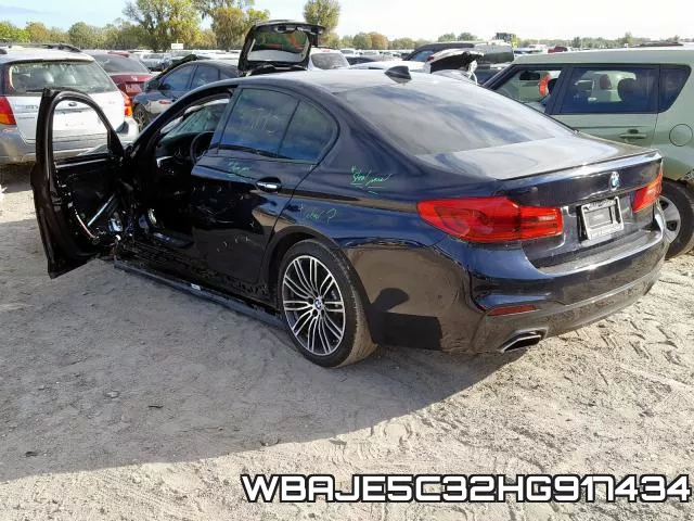 WBAJE5C32HG917434 фото 4
