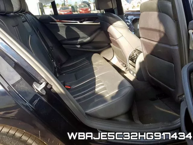 WBAJE5C32HG917434 фото 7