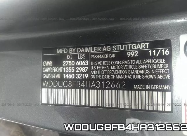 WDDUG8FB4HA312662 фото 10