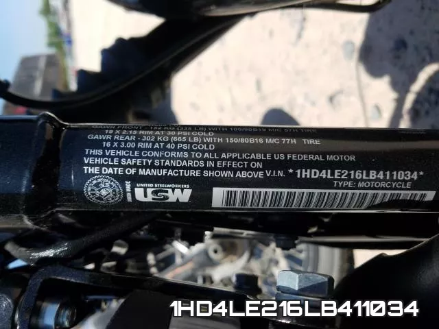 1HD4LE216LB411034 фото 2