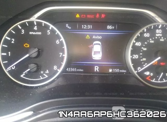1N4AA6AP6HC362026 фото 8