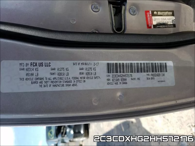 2C3CDXHG2HH572176 фото 2