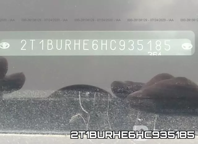 2T1BURHE6HC935185 фото 10