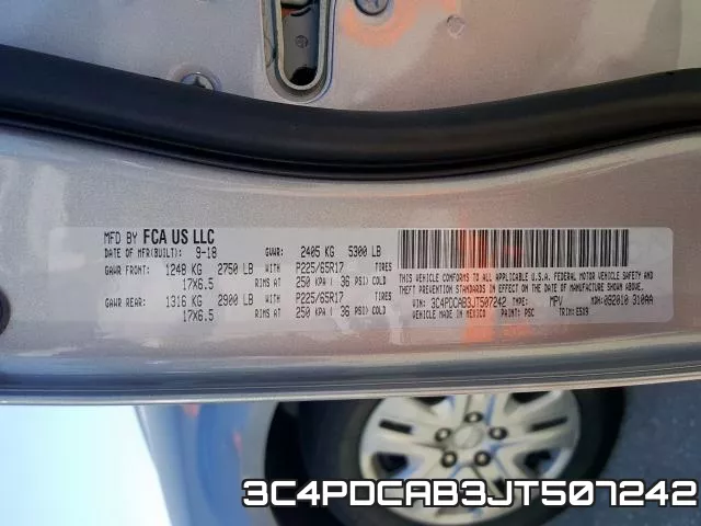 3C4PDCAB3JT507242 фото 2