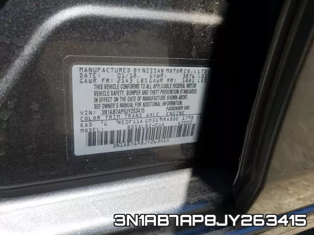 3N1AB7AP8JY263415 фото 2