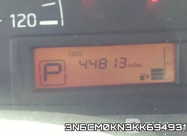 3N6CM0KN3KK694931 фото 8