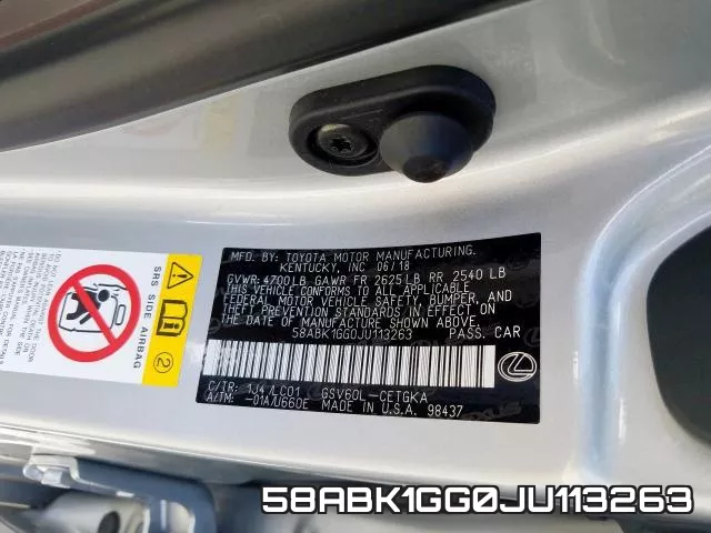58ABK1GG0JU113263 фото 2