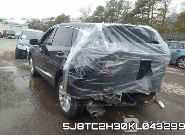 5J8TC2H30KL043299 фото 3