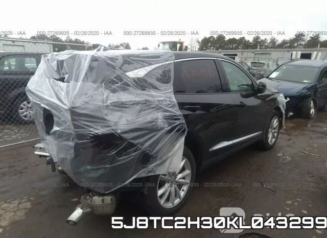 5J8TC2H30KL043299 фото 4