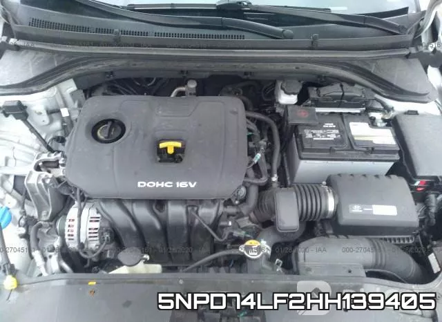 5NPD74LF2HH139405 фото 2