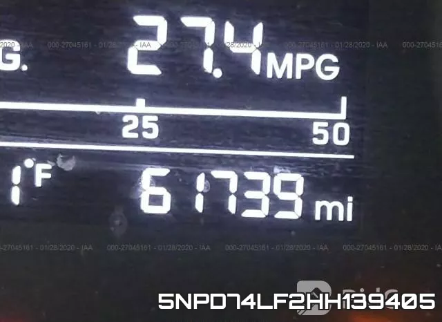 5NPD74LF2HH139405 фото 8