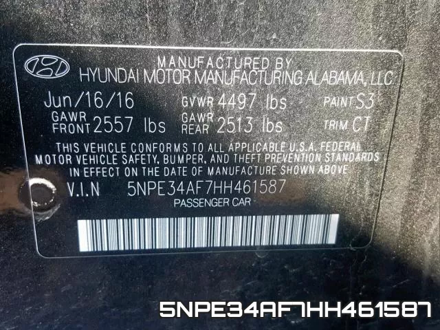 5NPE34AF7HH461587 фото 2
