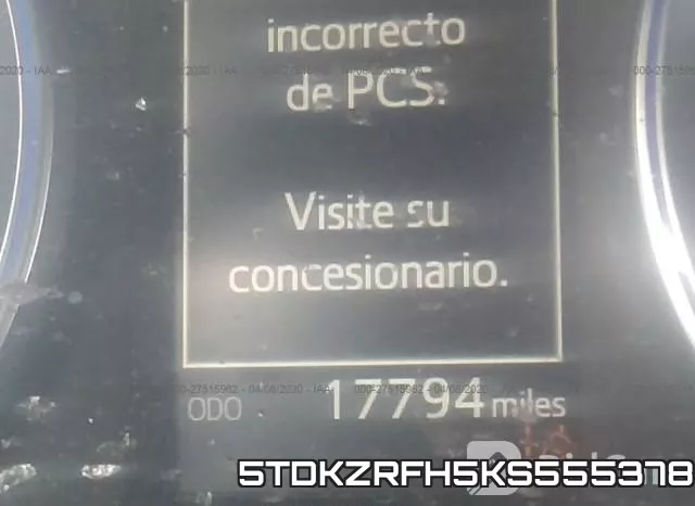 5TDKZRFH5KS555378 фото 8