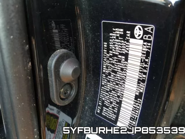 5YFBURHE2JP853539 фото 2