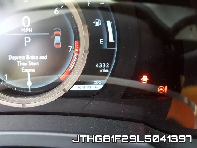 JTHG81F29L5041397 фото 9