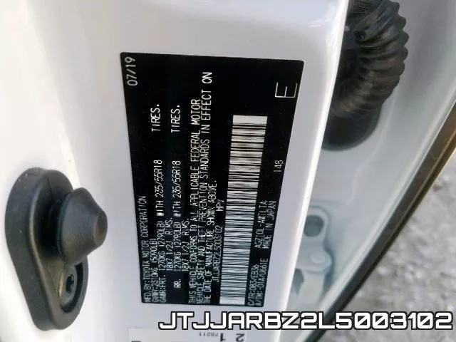 JTJJARBZ2L5003102 фото 2