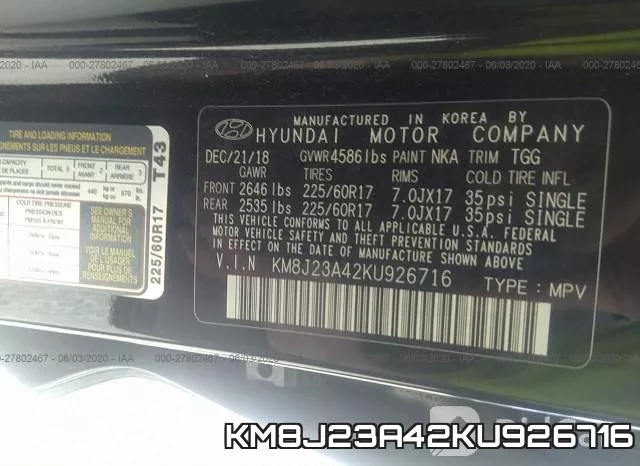 KM8J23A42KU926716 фото 10