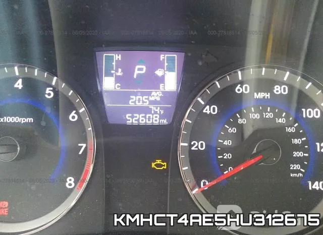 KMHCT4AE5HU312675 фото 8