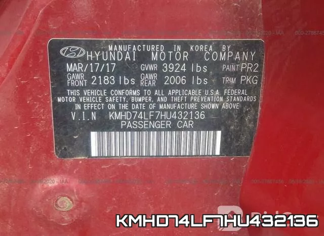 KMHD74LF7HU432136 фото 10