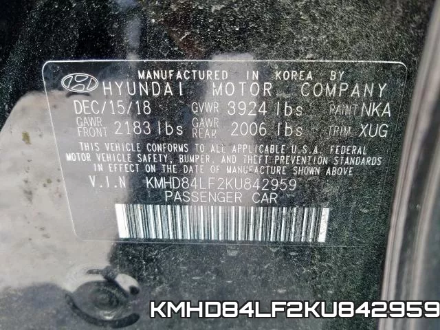KMHD84LF2KU842959 фото 2