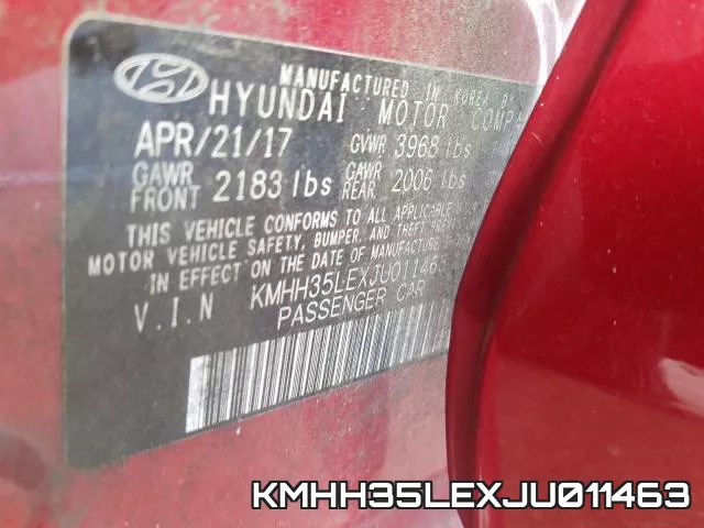 KMHH35LEXJU011463 фото 2