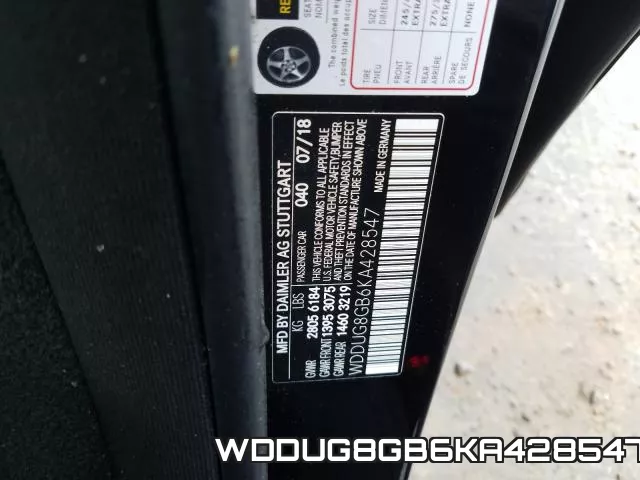 WDDUG8GB6KA428547 фото 2
