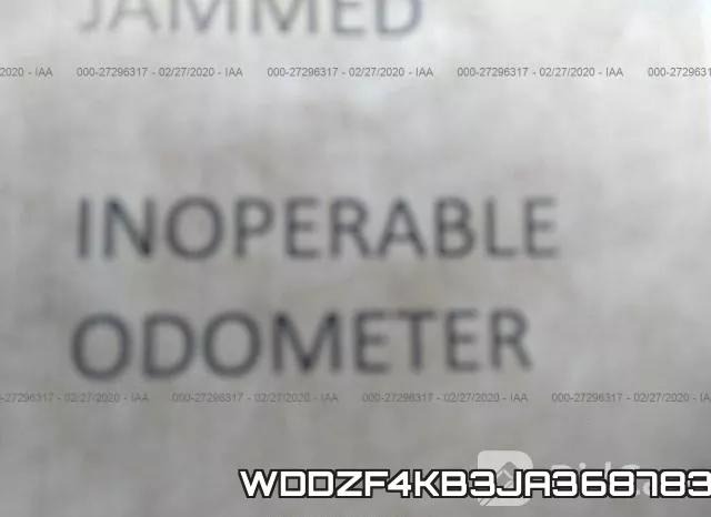 WDDZF4KB3JA368783 фото 8
