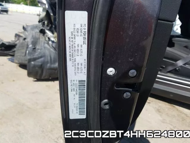 2C3CDZBT4HH624800 фото 2