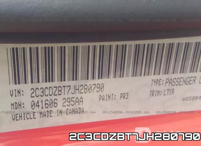 2C3CDZBT7JH280790 фото 10