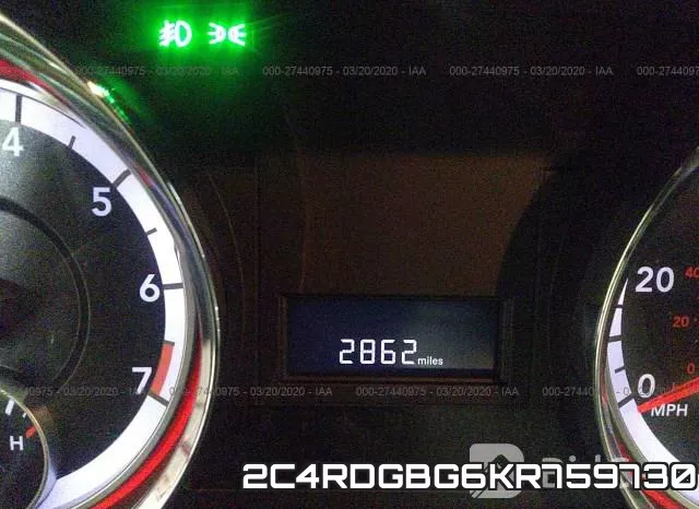 2C4RDGBG6KR759730 фото 8