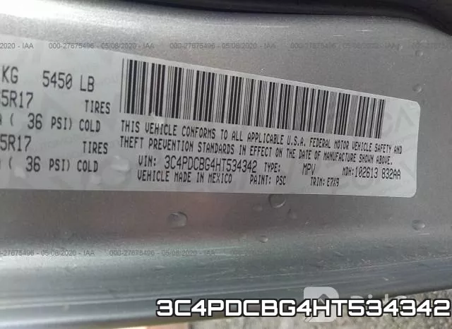 3C4PDCBG4HT534342 фото 10