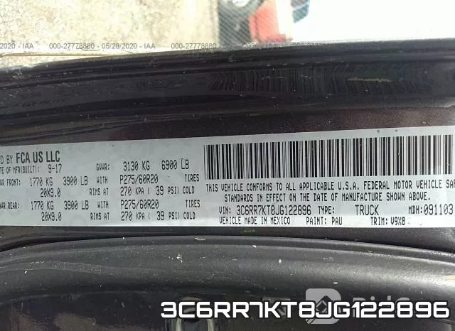 3C6RR7KT8JG122896 фото 10