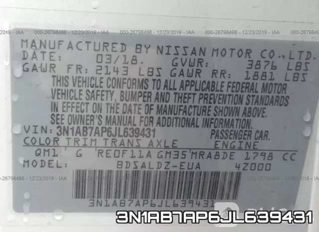 3N1AB7AP6JL639431 фото 10