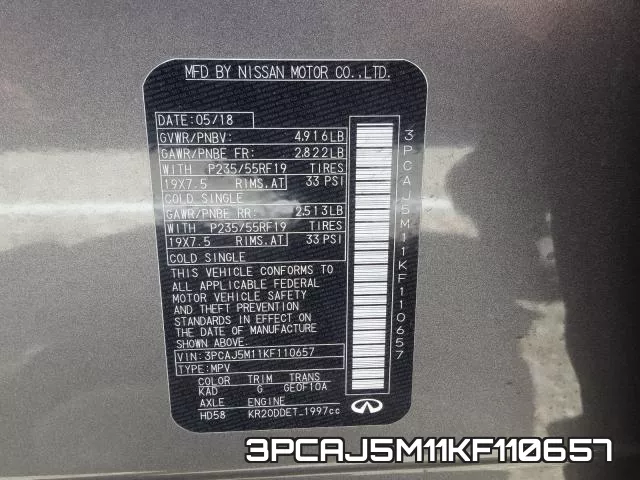 3PCAJ5M11KF110657 фото 2