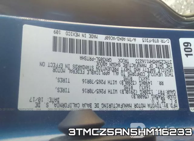 3TMCZ5AN5HM116233 фото 10