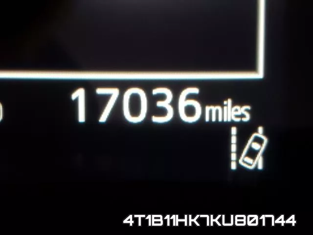 4T1B11HK7KU801744 фото 9