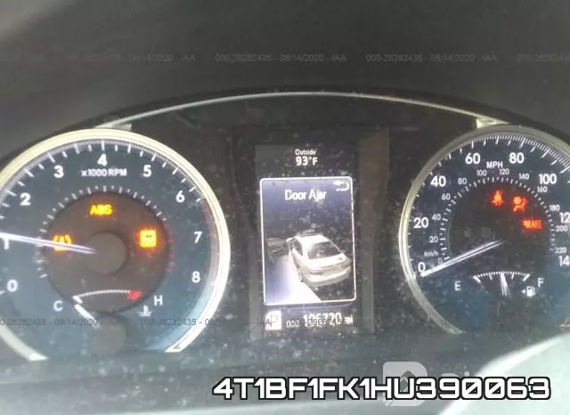 4T1BF1FK1HU390063 фото 8