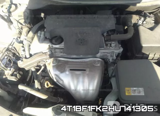 4T1BF1FK2HU741305 фото 2