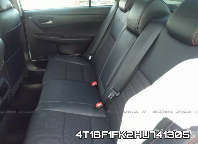 4T1BF1FK2HU741305 фото 9