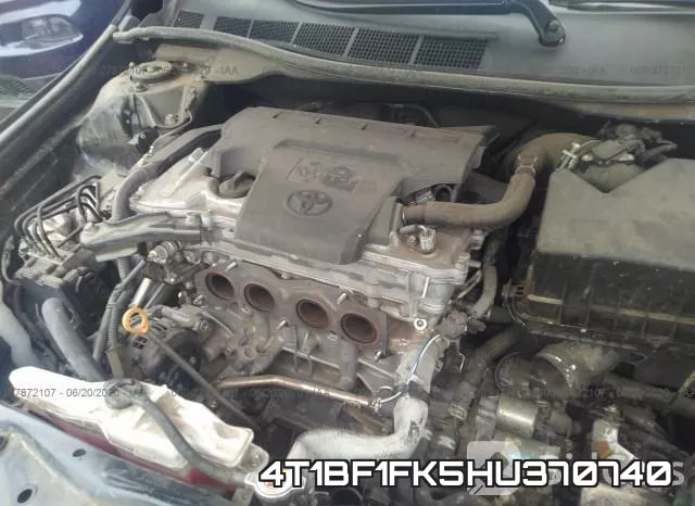 4T1BF1FK5HU370740 фото 2