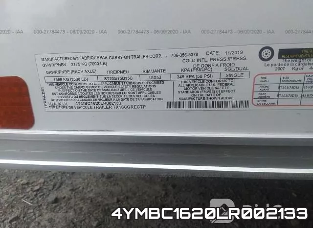 4YMBC1620LR002133 фото 10