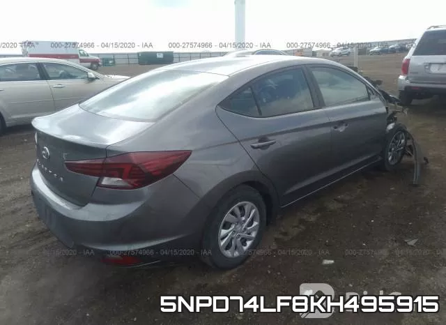 5NPD74LF8KH495915 фото 5