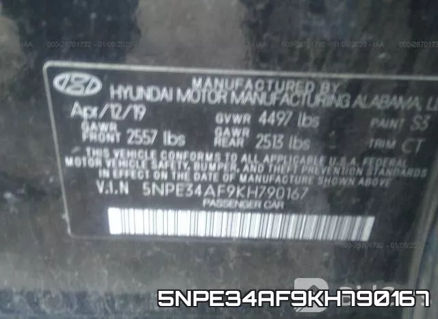 5NPE34AF9KH790167 фото 10