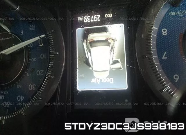 5TDYZ3DC3JS938183 фото 8