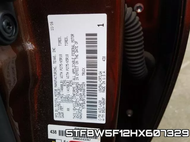 5TFBW5F12HX607329 фото 2