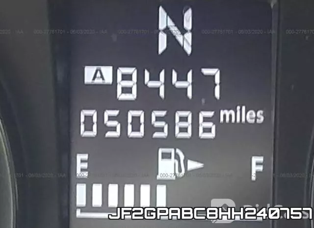 JF2GPABC8HH240757 фото 8